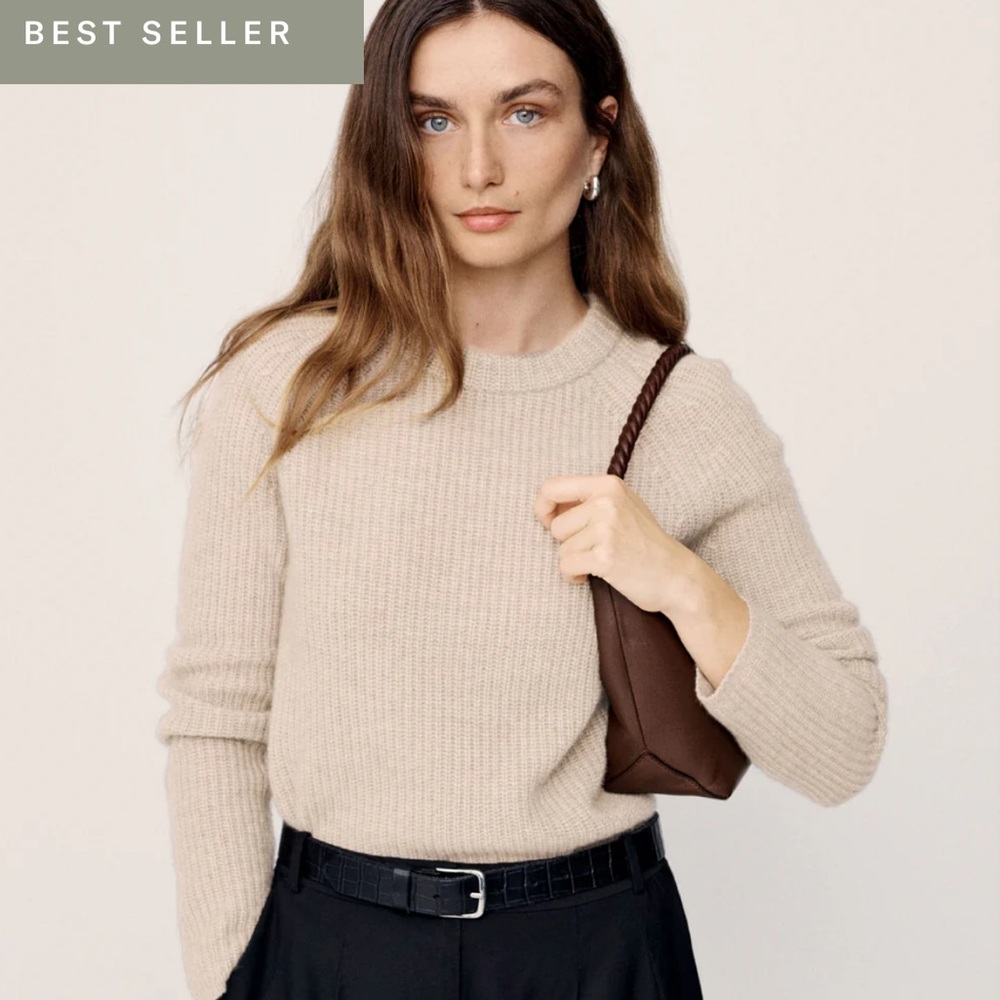 Jenni Kayne Cashmere Fisherman Sweater